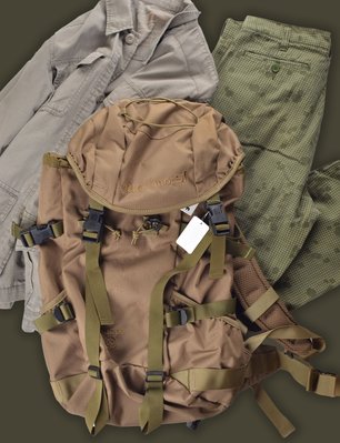 已售出Karrimor SF X Ciaopanic Sabre30 Backpack 全新後背包 英軍軍規狼棕色