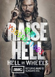 DVD 專賣店 地獄之輪第二季/艱辛之旅第二季/Hell on Wheels Season 2