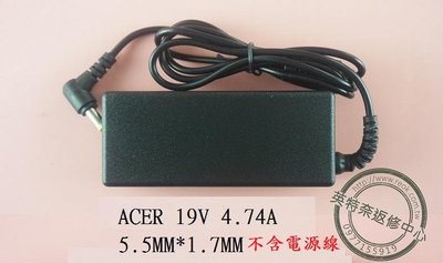 ACER 宏碁 Aspire E5-771 E5-771G ZYW 19V 4.74A 90W 筆電變壓器 5.5