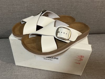 Tino Bellini貝里尼義大利製-白色涼拖鞋