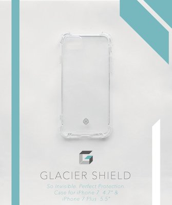 【現貨】ANCASE Cube Glacier Shield iPhone7 plus 5.5 冰河盾全透明防摔殻