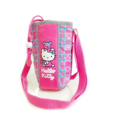 全新 現貨 秒出 ~ 粉紅色 日本帶回 sanrio 正版 Hello Kitty 立體蝴蝶結 保鮮袋 保溫袋 保冷袋