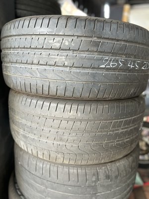 中古 倍耐力 Pzero 265 45 20 二條5800元 2019年 德國制