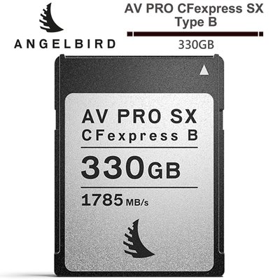 《WL數碼達人》ANGELBIRD AV PRO CFexpress SX TYPE B 330GB 記憶卡 公司貨
