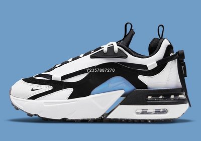 Nike Air Max Furyosa 白黑藍 氣墊 緩震運動慢跑鞋DH0531-002男女鞋