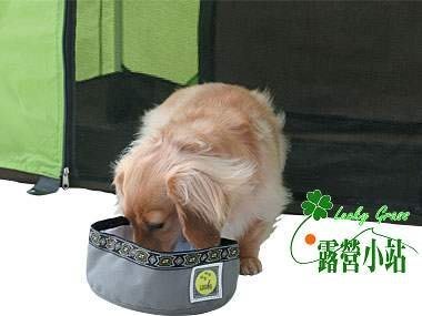 露營小站 ~【88000190】日本 LOGOS 小型寵物水碗S、寵物碗