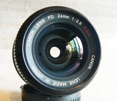 【悠悠山河】收藏級 Canon FD 24mm F2.8 S.S.C. 鏡片無傷無霉無霧無塵
