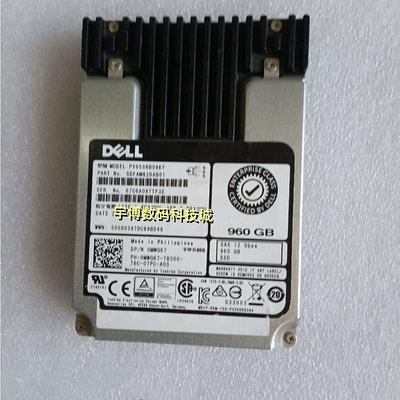 DELL 960G SSD  SAS 12Gb 2.5 0MWGK7 固態硬碟PX05SRB096Y 960GB