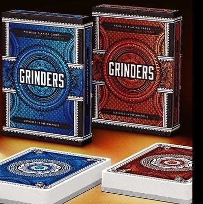 【USPCC撲克】GRINDERS BLUE/COPPER Playing Cards