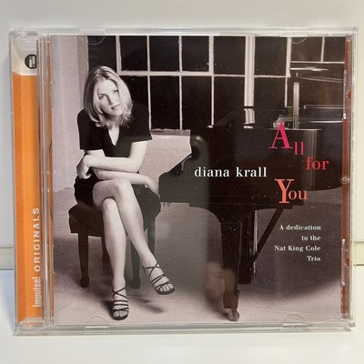 【超音樂】CD/ Diana Krall 戴安娜．克瑞兒/ All For You 一切為了你