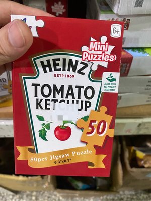 Heinz亨氏番茄醬系列迷你拼圖（單售）