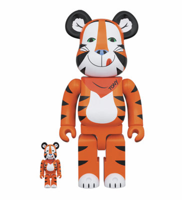 BE@RBRICK BEARBRICK TONY THE TIGER 100％ & 400% 東尼虎| Yahoo奇摩拍賣