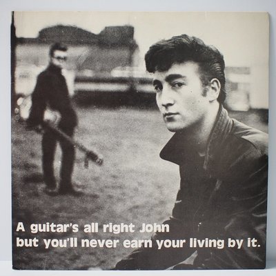 John Lennon【A guitar’s all right John】