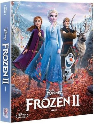 藍光BD 冰雪奇緣2 BD+CD 全紙盒限量鐵盒版(中文字幕) Frozen 2