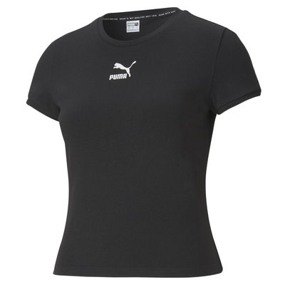 慶豐體育👟 PUMA 流行系列Classics貼身短袖T恤 女性 59957751