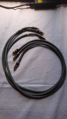 Monster cable m550i 1米訊號線 3條 3聲道用 廠製線 原廠線