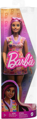 Ken &amp; Barbie #HJT04_ 創意時尚系列芭比娃娃 _ 2023 時尚達人 - 207號 胖妞日燒芭比