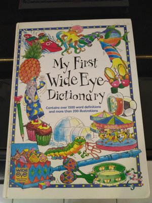 寰宇 迪士尼 My first wide eye dictionary 英英字典 生動插畫圖案