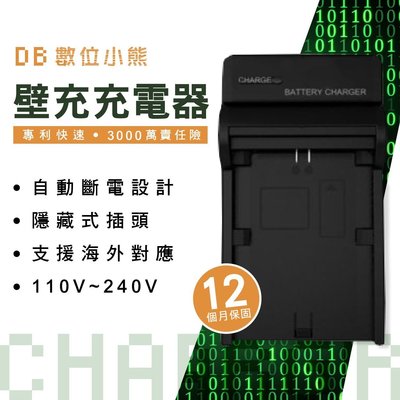 【數位小熊】FOR Panasonic 國際牌 CGA-S001 壁充 充電器 F1 F2 FX5