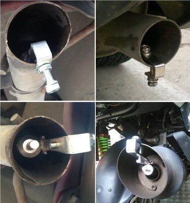 品質正·排氣管改裝 聲浪汽車排氣管尾喉改裝變聲哨子聲摩托車渦輪