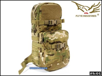 【野戰搖滾-生存遊戲】Flyye 美軍 MBSS戰術水袋背包【Multicam】多地形迷彩翔野戰術背包登山水袋包CP迷彩