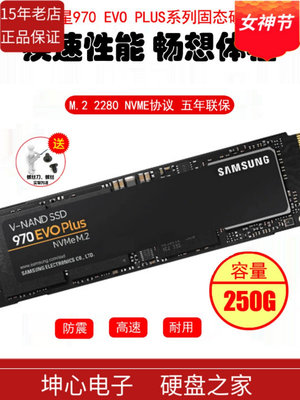 Samsung/三星 970 EVO Plus 1T 2T SSD固態硬碟500G 1TB 2TB