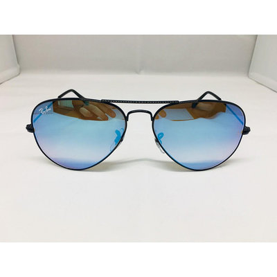 RAY BAN雷朋RB3025 002/4O復古水滴飛行員太陽眼鏡*