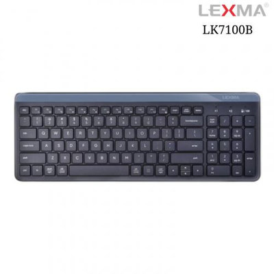 【紐頓二店】LEXMA 雷馬 LK7100B 黑 藍牙 無線鍵盤 有發票/有保固