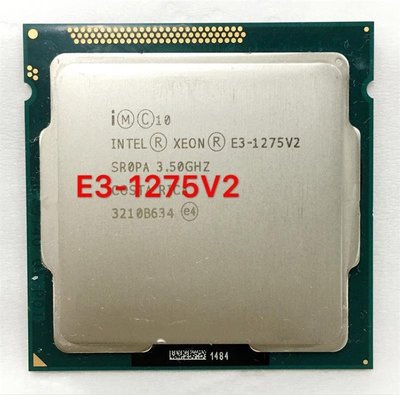 【熱賣精選】Intel Xeon E3 1275V2 E3 1275 V2 3.5 GHz Quad-Core CPU