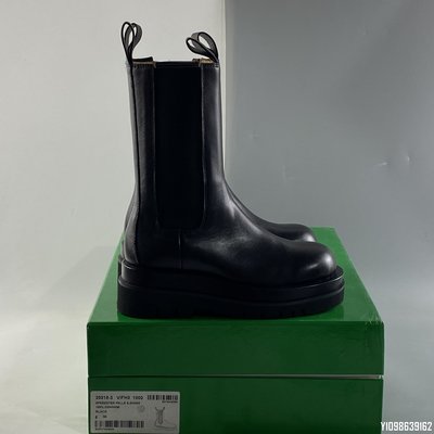 Bottega Veneta Storm Leather high Boot BV 35-40 黑 皮 高筒 馬丁靴
