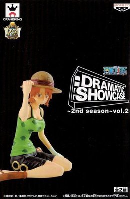日本正版景品海賊王 航海王 DRAMATIC SHOWCASE 2nd season vol.2 娜美 公仔 日本代購