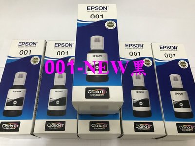 【墨水】EPSON T03Y100/保證原廠 001系列 黑色 盒裝:L6170/L6190/L4150/L4160