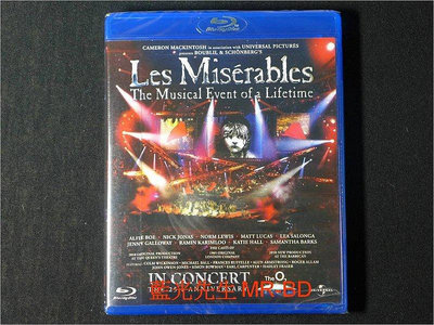 [藍光BD] - 悲慘世界音樂劇 25 週年演唱會 Les Miserables  孤星淚 ( 台灣