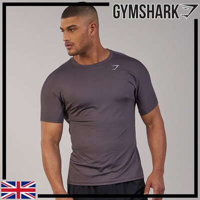 GYMSHARK PRIMARY T-SHIRT 健身彈性短袖-板岩紫