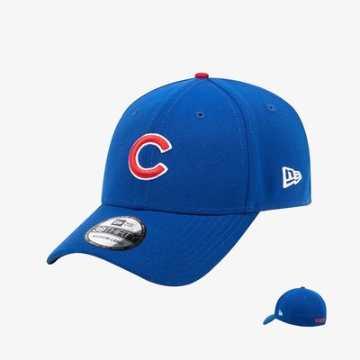 新款推薦 New Era帽子39THIRT全封閉3930硬頂MLB芝加哥小熊隊C鴨舌帽潮 可開發票