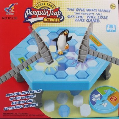 【福樂屋】桌上遊戲 *企鵝敲冰磚遊戲* 企鵝破冰台 拆牆遊戲