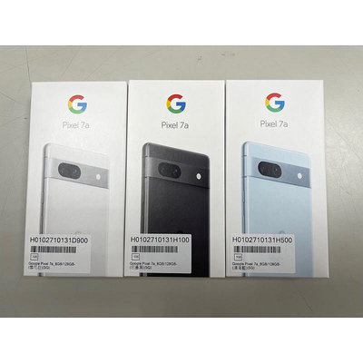全新現貨Google Pixel 7a 8g/128GB黑白藍