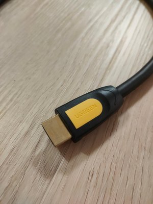 (二手/台中市北區可面交) 綠聯 HDMI 2.0連接線 50cm