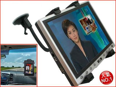 sienta altis vios camry ZenPad 7吋8吋9吋10吋平板導航支架ipad安卓機加長式吸盤車架支架汽車用吸盤座
