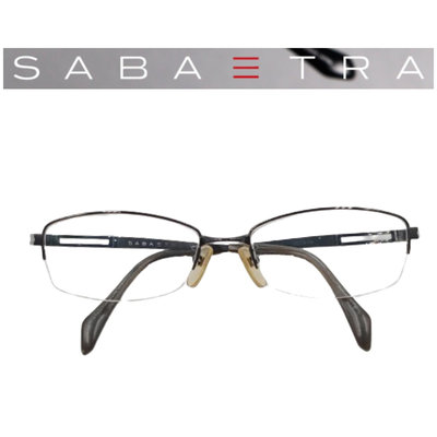 【皮老闆】 二手真品 SABA 三 TRA  鈦金屬  眼鏡 鏡框 (122)