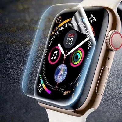 適用於 Apple Watch 7 6 SE 5 4 41mm 45mm 透明保護膜 屏幕保護膜 蘋果手錶保護貼-竹泓良