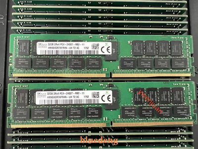 DELL R430 R730 R630 R830 R930伺服器32G DDR4 2400 ECC REG記憶體