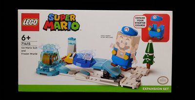 (STH)2023年 LEGO 樂高  Super Mario 超級瑪利歐- 冰凍瑪利歐服與冰封世界   71415