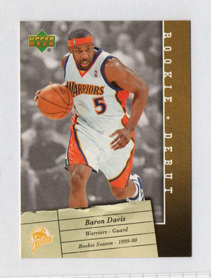 Baron Davis~NBA 2006 Upper Deck Rookie Debut #27 球員卡