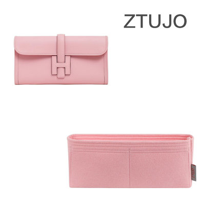 內袋 包撐 包中包 【ZTUJO】適用于愛馬仕Jige手包內膽包英國進口毛氈Elan 29收納包