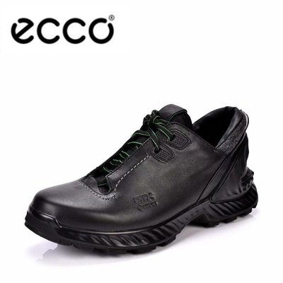 【巧緣小鋪】ECCO愛步運動鞋男戶外透氣跑步鞋男 攀越840704黑色39-44