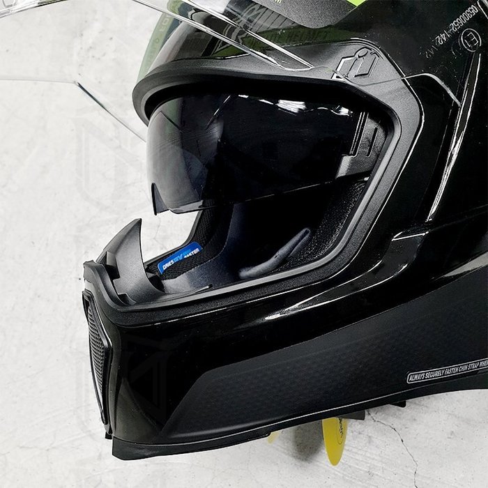 Icon Airfite Helmet Stealth Black Msize ヘルメット | vortexcompany.co