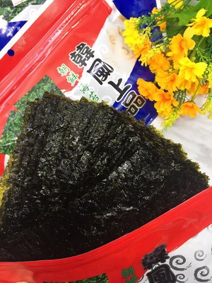 【韓國零食】經典麻油口味海苔片（一包約28片）