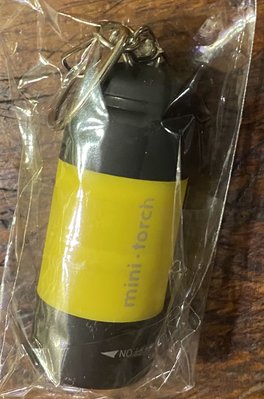 手電筒鑰匙圈 黃色 可選 LED 迷你手電筒 鑰匙圈手電筒 鑰匙扣手電筒