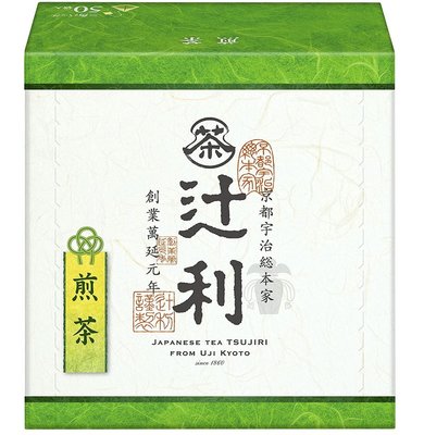 《FOS》日本製 辻利  煎茶 立體茶包 (50包) 京都宇治 高級 綠茶 下午茶 美味 送禮 伴手禮 熱銷 新款 限定
